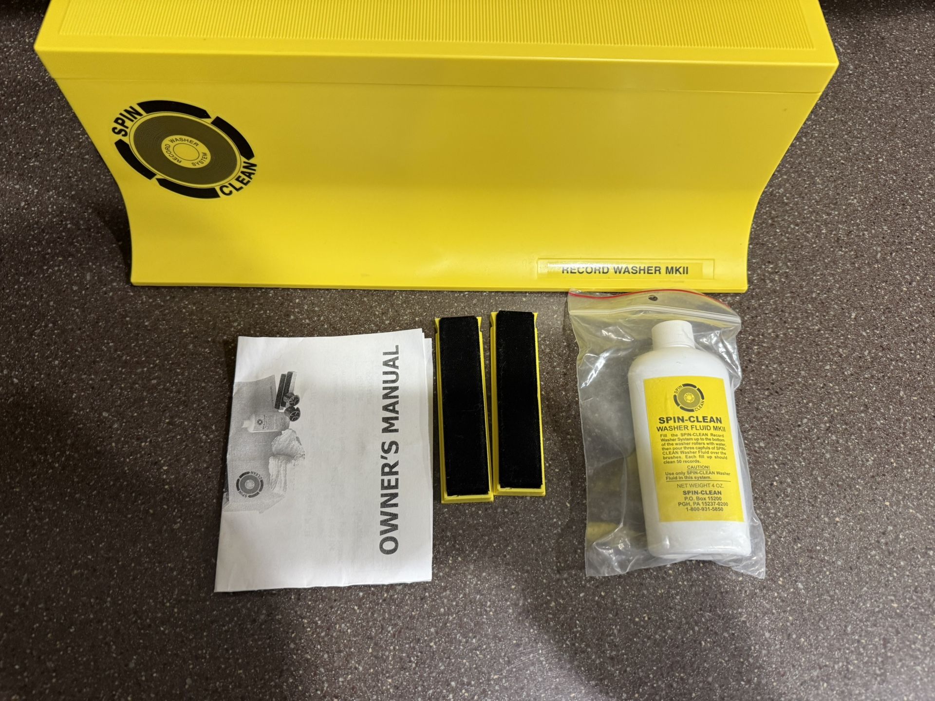 Spin Clean Record Cleaner.
