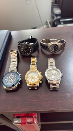 Watches. Mix of 5