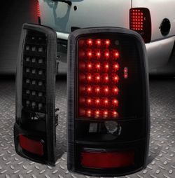 00-06 CHEVY SUBURBAN TAHOE GMC YUKON XL SMOKED LENS TAIL LIGHT BRAKE LAMPS LED DRL