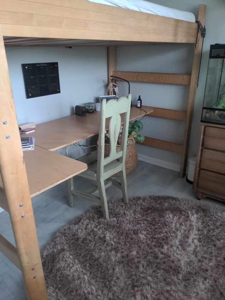 Loft Bed With Desk