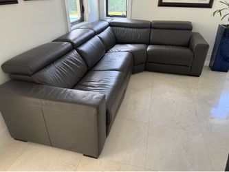 Leather Sectional Sofa