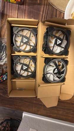 PC Parts Apevia Electro Cooling Fans RGB