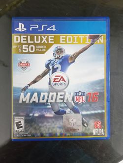 Madden NFL 16 Deluxe Edition PS4