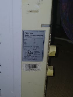 Toshiba air conditioner