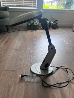 Industrial desk lamp