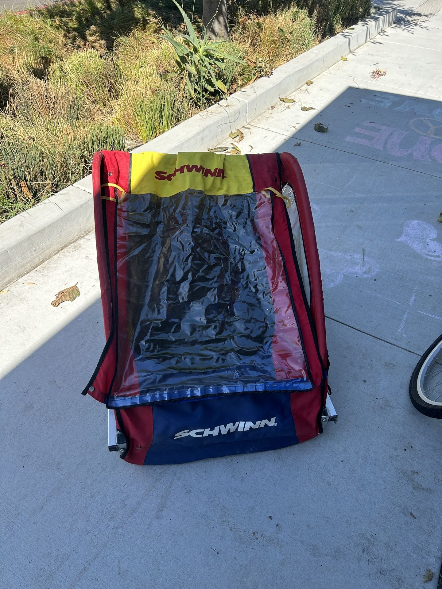 Schwinn 2 Person Bike Trailer Used