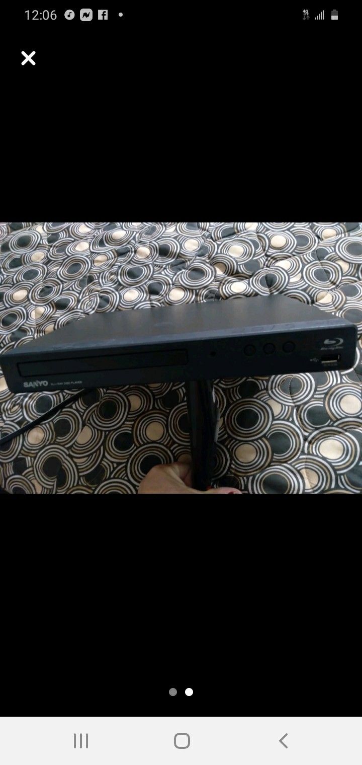 Sanyo blue ray dvd player