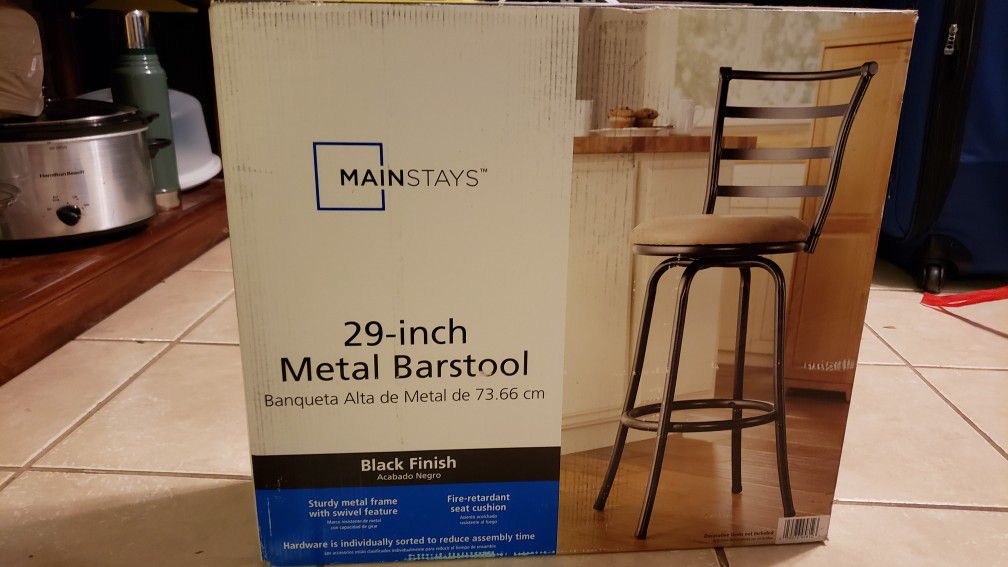 Mainstays Metal Bar Stool