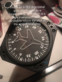 s-tec directional gyro heading indicator