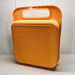 Yellow Tupperware Lunch Box 1407 - ABC/ Case Vintage