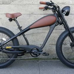 NEW- Big Cat Cheetah Ebike Electric Chopper
