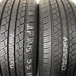 2 New Tires 245 55 19 Weatlake Su318 Ht No Repairs