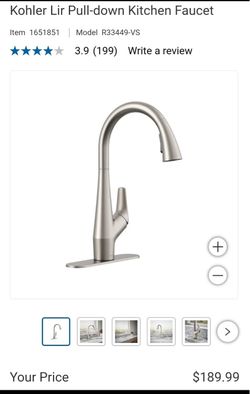 Kohler Lir Pull-Down Kitchen Faucet