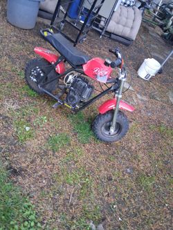 Comes with gas and oil