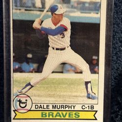 1979. Dale Murphy,  Topps Card #39. ,Atlanta Braves.