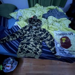 Bape Hoodie (Size Large)