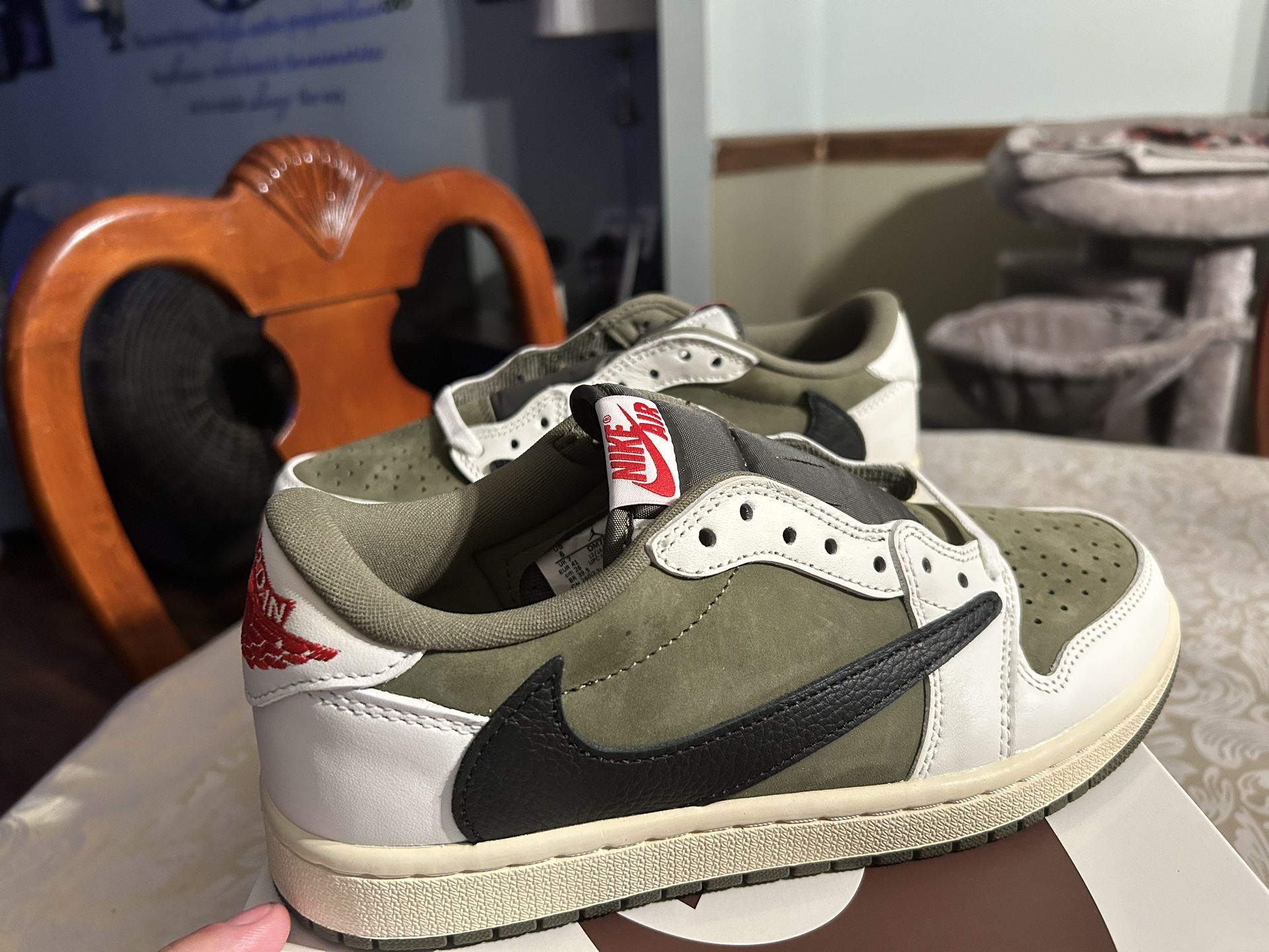 Travis Scott Reverse Olive Size 11