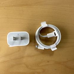 Apple Fast Charger 20 W Type C and Lightning Cable