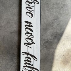 Wooden Sign Decor 