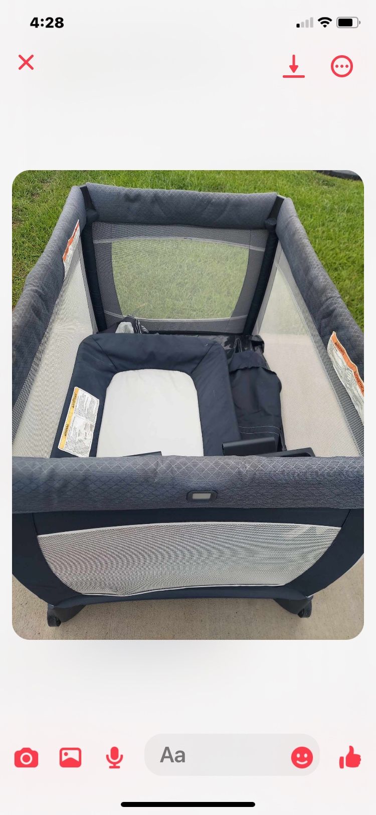 Nice BabyBed With 2 Mattresses