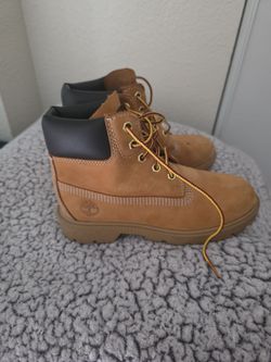 Timberland Wheat Nubuck Lace-Up Boots