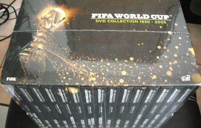 RARE FIFA WORLD CUP DVD COLLECTION (NEW AND SEALED) for Sale in