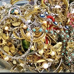 Mystery Lot of Various, Wearable Jewelry- Gemstone, Silver & More 