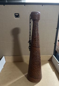 Vintages Spanish Embossed Leather 