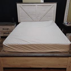 Bed With Mattress And Frame 