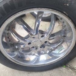 22in Rims With Tires