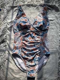 Floral One Piece Bathing Suit