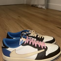 Jordan 1 Retro low - Travis Scott x Fragment