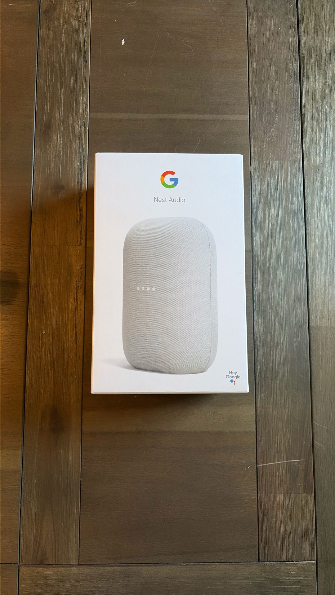 NEW Google Nest Audio (chalk) - Factory Sealed