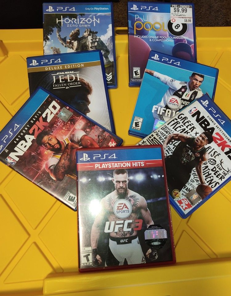 Ps4 Games Lot