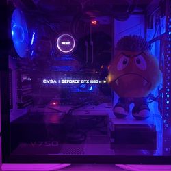 1080ti I7-8700 Pc With Custom Yellow Switches 75% Mouse Pad G Pro Super Light 