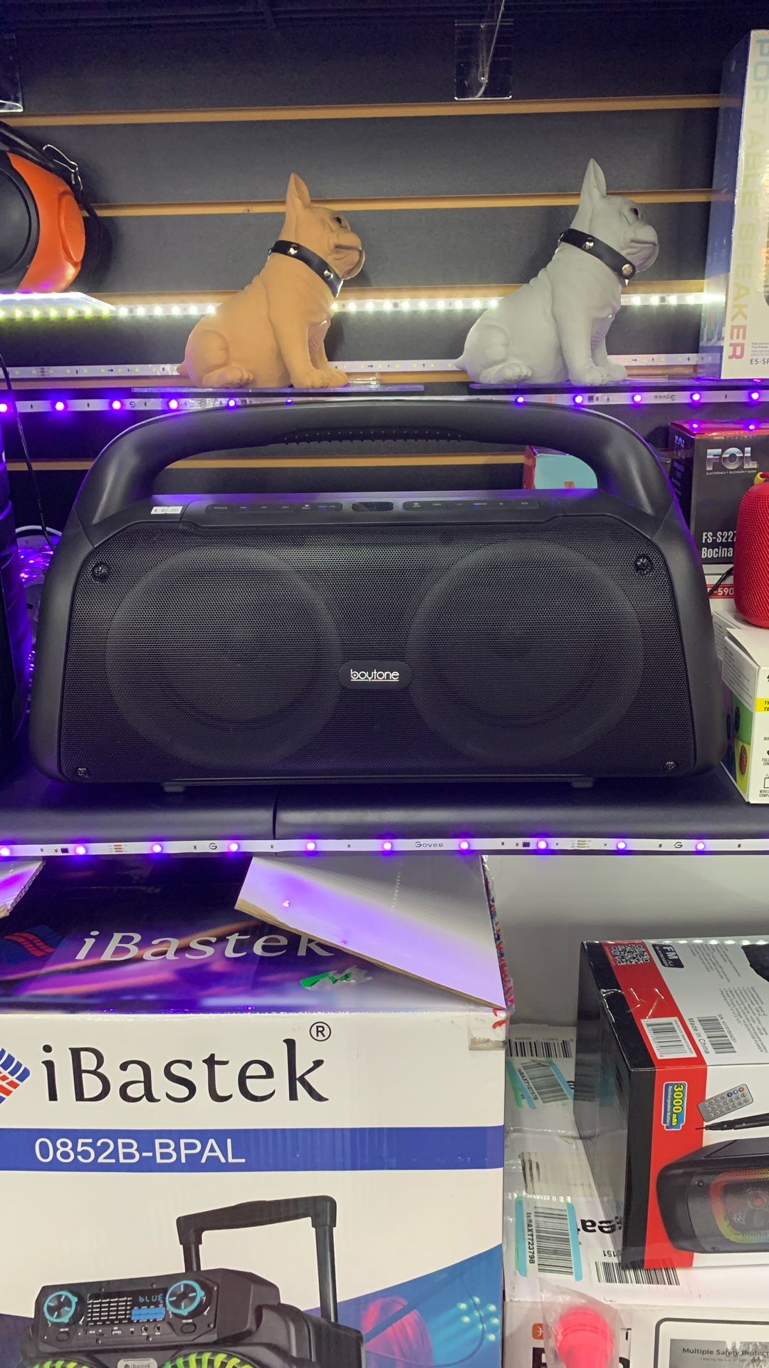 New Portable Speaker With Karaoke Included