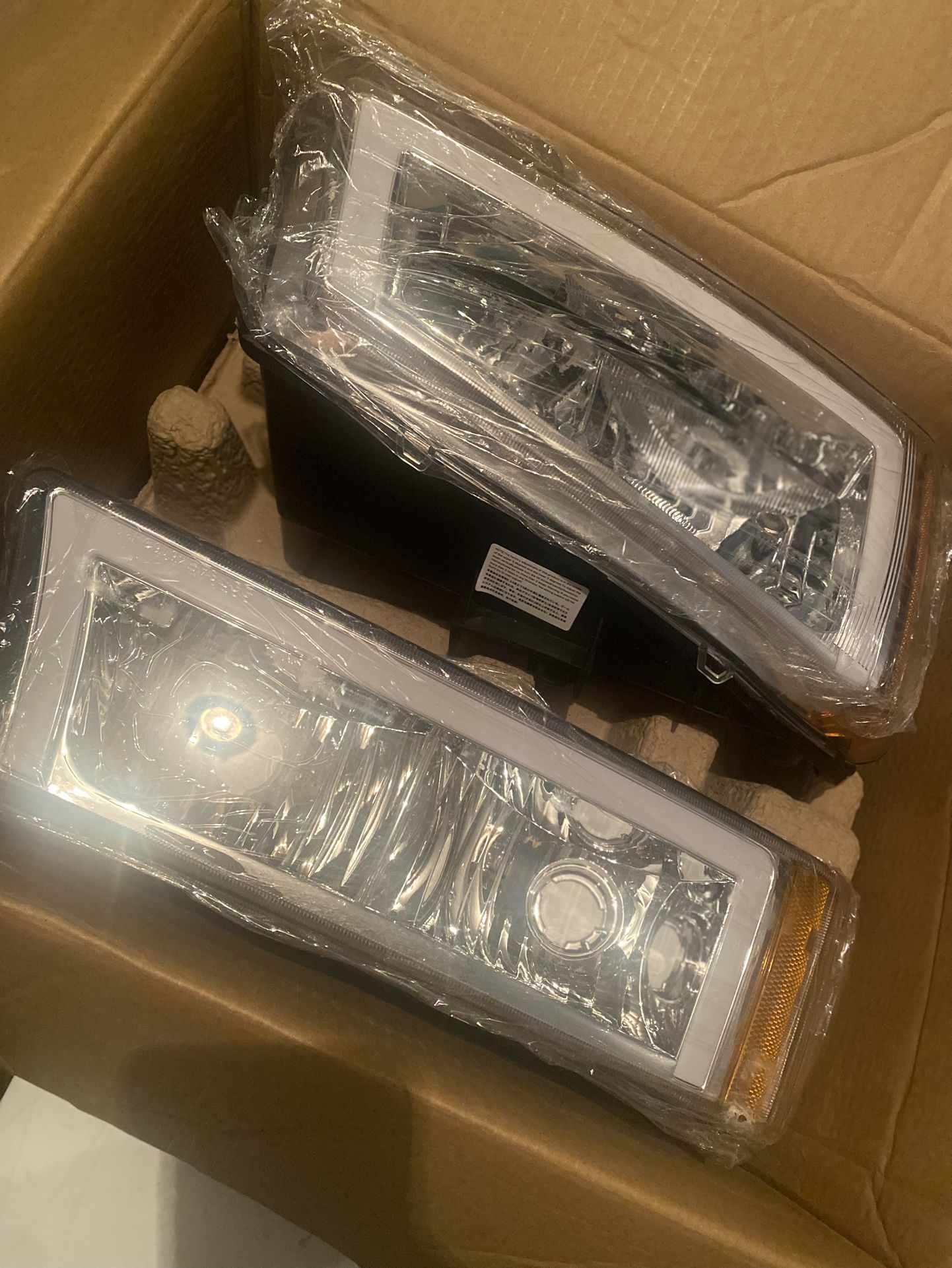 Headlights Led Chevy Silverado New 150$