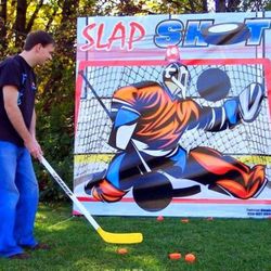 Sports-themed carnival games - events company downsizing