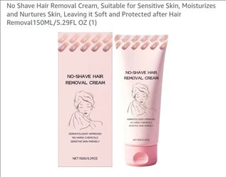 Hair removal cream for sensitive skin