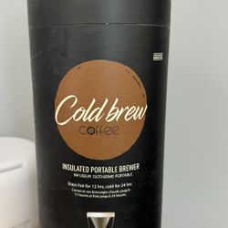 NEW Asobu Portable, Cold Brew Coffee Maker