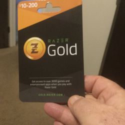 Razor Gold Game Card
