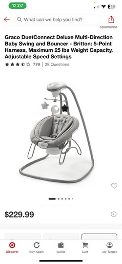 Baby swinger 2 in 1 bouncer