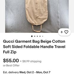 Gucci Garment  Bags Offer Me 