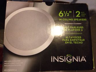 Insignia ceiling speakers