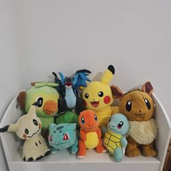 Pokémon Plushies 