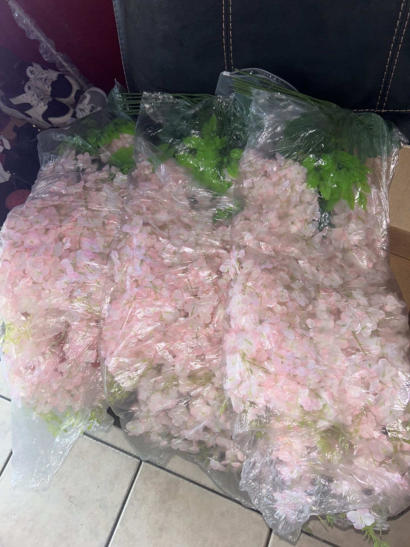 Pink Dangling Flowers For Sale.