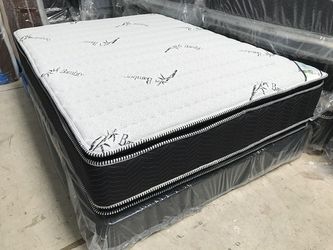 Full Orthopedic Bamboo Collection Double Sided Pillow Top Mattress!