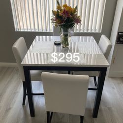 $295 No Tax 5-Pc Counter Height Dining Set