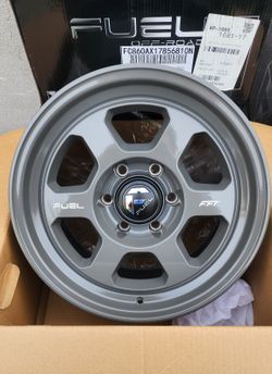 NEW 17" FUEL HYPE FC860 GRAY WHEELS Rims Toyota Tacoma 4runner Chevy Gmc Lexus GX