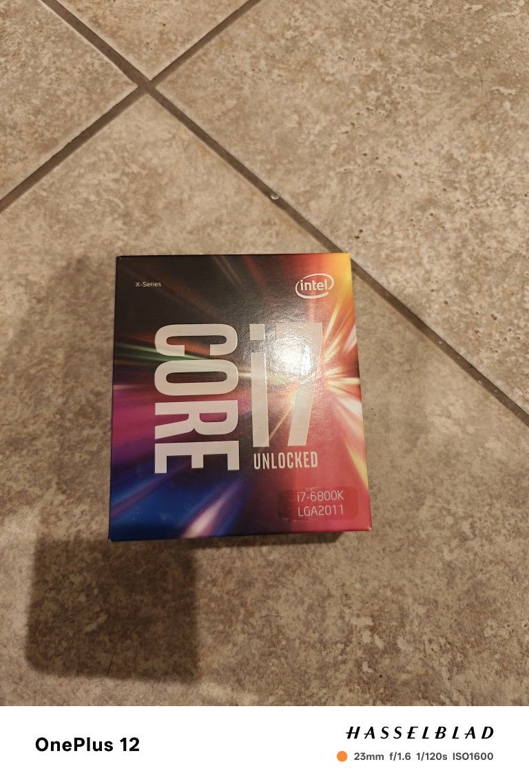 Intel Core I 7 6800k 